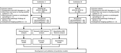 Preoperative prediction of cytokeratin-19 expression for hepatocellular carcinoma using T1 mapping on gadoxetic acid-enhanced MRI combined with diffusion-weighted imaging and clinical indicators